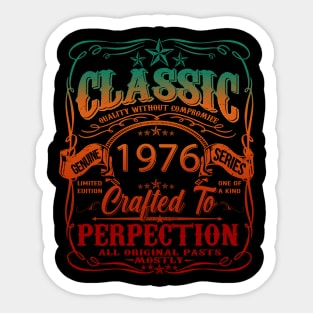 Vintage 1976 Limited Edition 48 Year old 48th Birthday Sticker